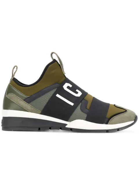 DSQUARED2 ICON logo sneakers Green SNM002216801061