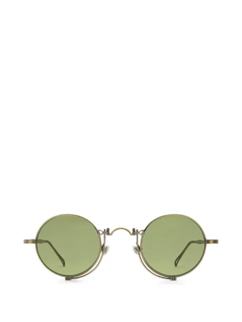 Matsuda oval frame sunglasses Gold 10601H