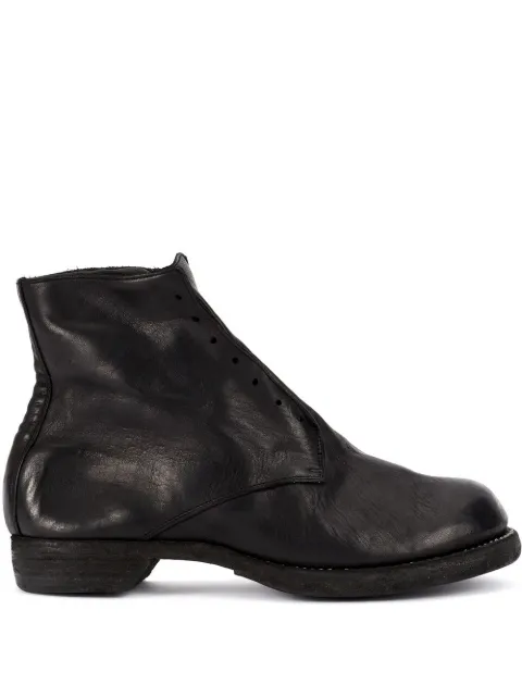 Guidi slip-on fitted boots Black 5305N
