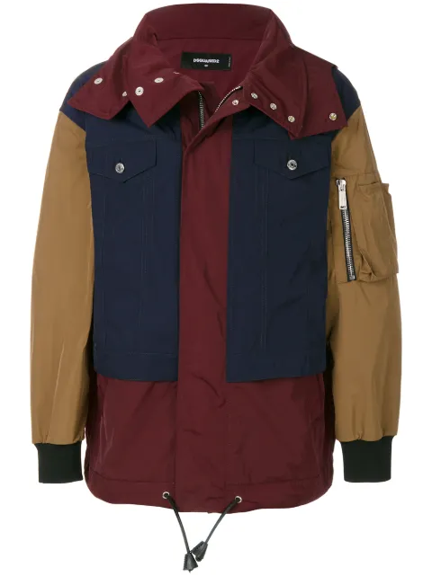DSQUARED2 casual zipped jacket Multicolour S74AM0785S47571