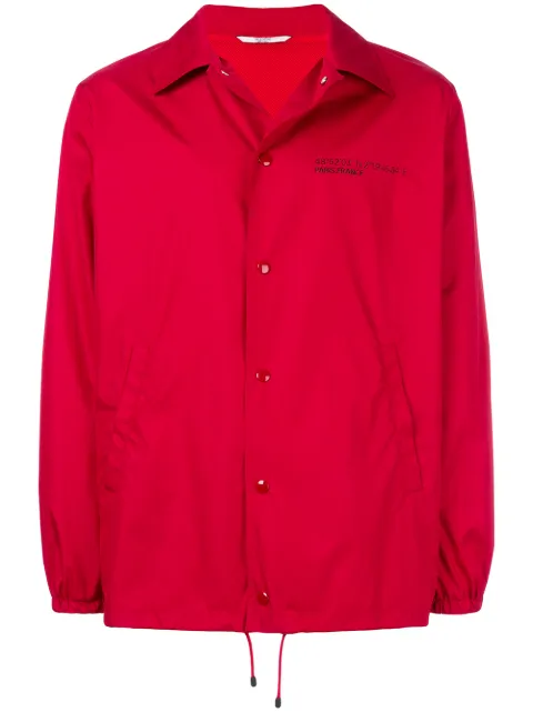 Valentino Garavani anywhen print lightweight jacket Red VCJ2184T5