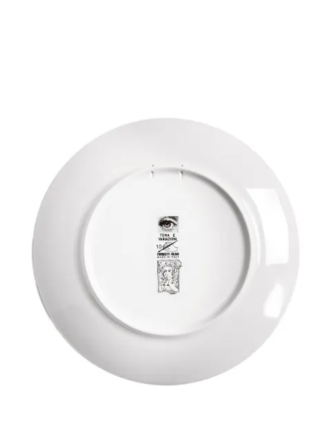 Fornasetti Tema e Variazioni N.10 wall plate Multicolour PTV010Y