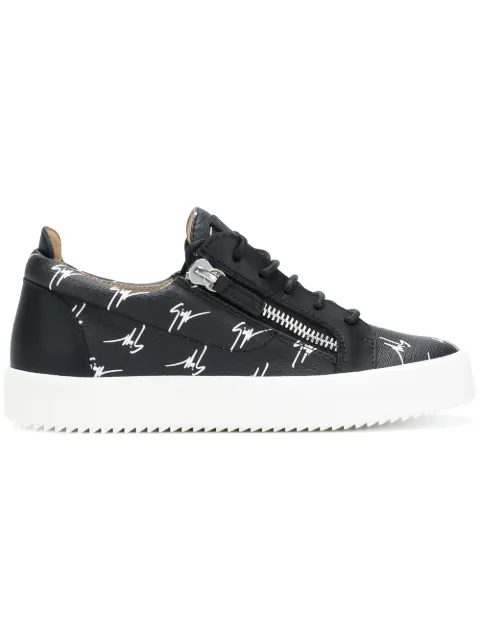 Giuseppe Zanotti Nicki signature sneakers Black RS80019001