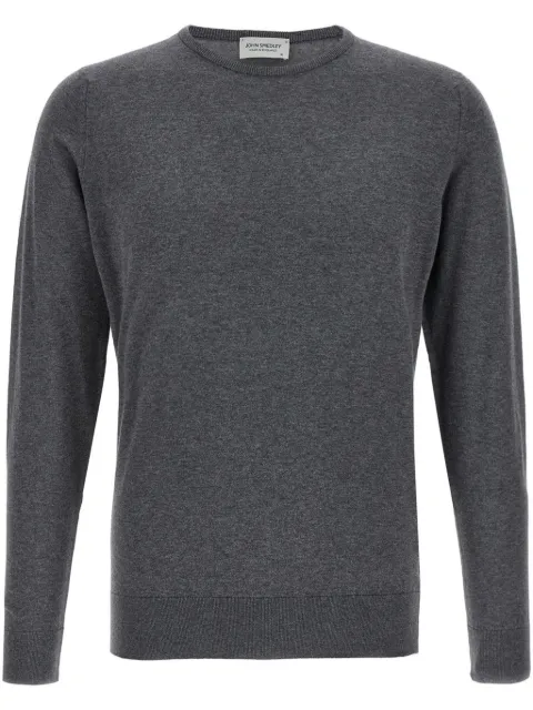 John Smedley cotton sweater Grey HATFIELD