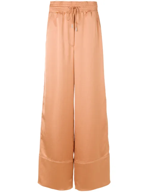 Off-White palazzo trousers Neutrals OWCF002R187480270303