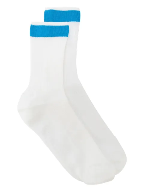 Valentino Garavani ribbed socks White BKI01D3TD