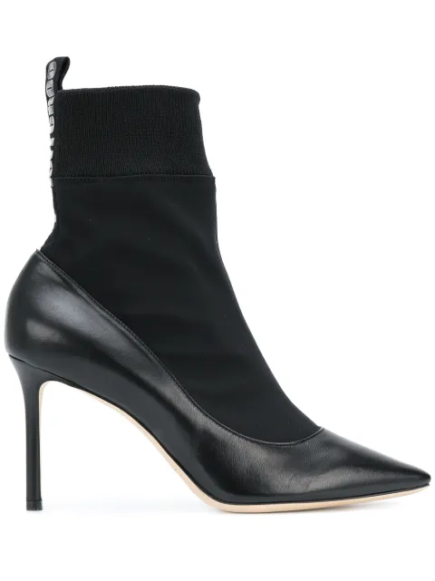 Jimmy Choo Brandon 85 boots Black BRANDON85ASX