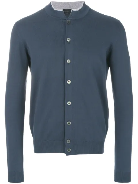 Dell'oglio button fastening cardigan Blue 2217621590128160