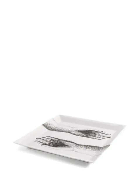 Fornasetti Mani tray White P43X152