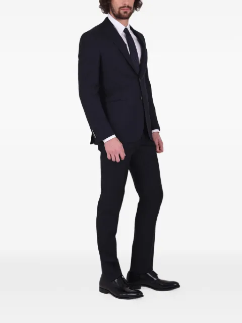 Dell'oglio slim-fit tailored suit Blue GC524ZSBSS101