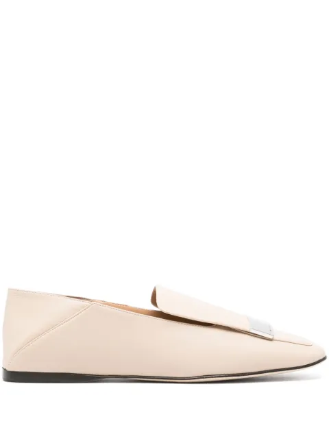 Sergio Rossi SR1 leather loafers Neutrals A77990MNAN07