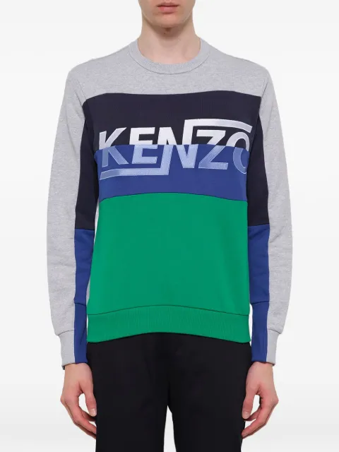 Kenzo retro logo sweatshirt Grey F855SW1734MD