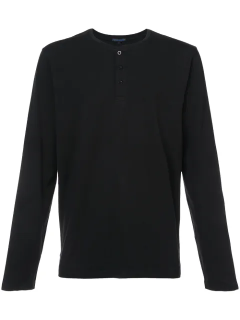 Pya Henley T-shirt Black 99A08HL