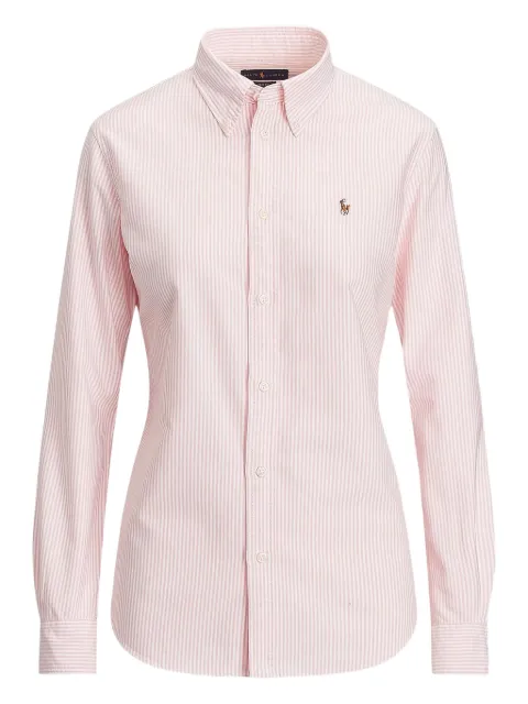 Polo Ralph Lauren striped Oxford shirt Pink 211664416001