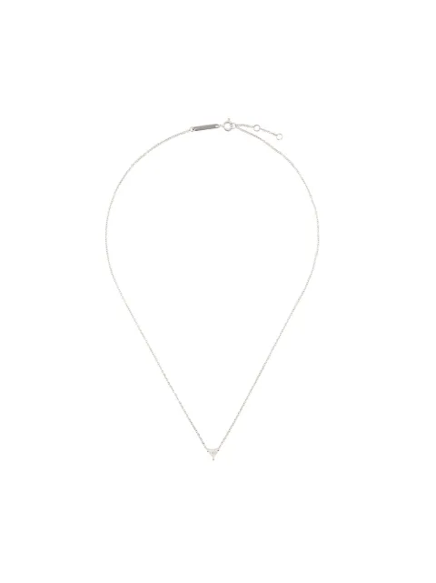 Delfina Delettrez Dots Solitaire diamond necklace Metallic NTL3003B