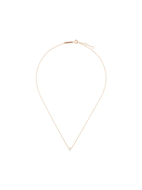 Delfina Delettrez Dots Solitaire diamond necklace Metallic NTL3004A