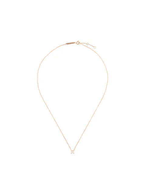 Delfina Delettrez Dots Solitaire diamond necklace Metallic NTL3005A