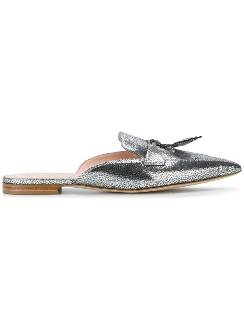 Alberta Ferretti Mia mules Metallic V66018002