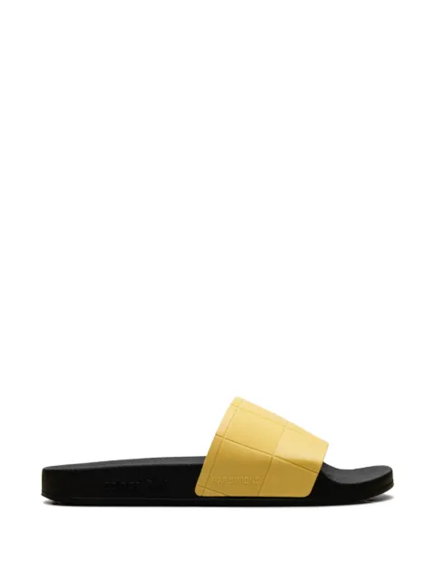 adidas x Raf Simons Adilette Checkerboard slides Yellow B22529