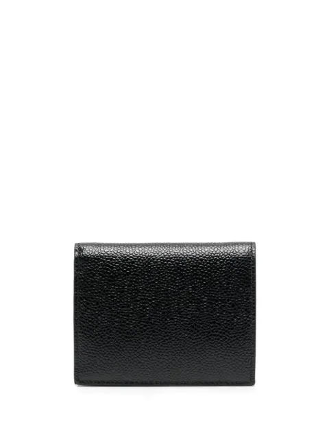 Thom Browne pebbled billfold wallet Black MAW062A00198001