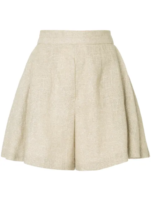 Bambah sparkle culotte shorts Brown SS18BMSS1828