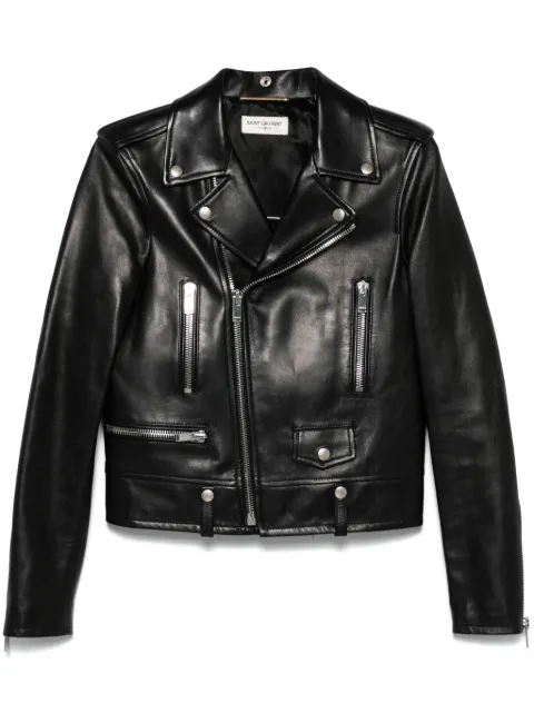 Saint Laurent leather biker jacket Black 481862Y5YA2