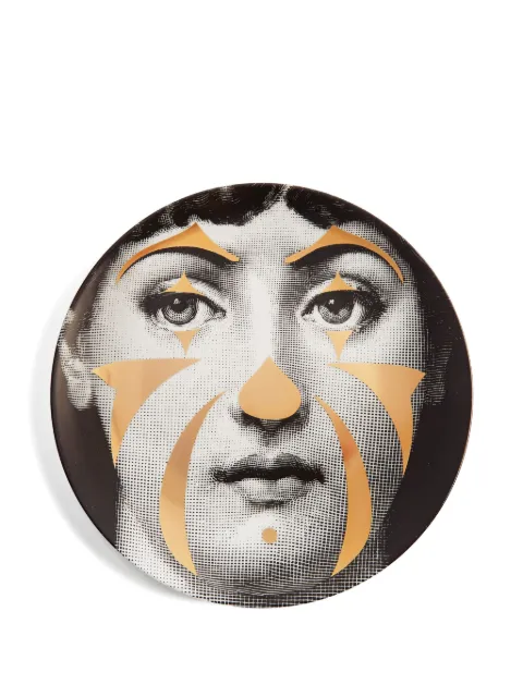 Fornasetti Tema e Variazioni N. 122 wall plate Black PTVZ122