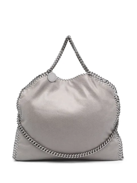 Stella McCartney Falabella fold-over tote bag Grey 234387W9132