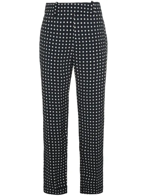 Haider Ackermann Dot Trousers Black 1835400139099