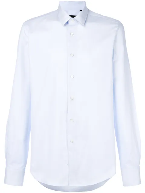Dell'oglio curved hem shirt Blue BAJC59F7EC10