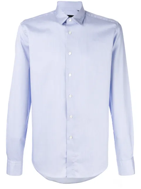 Dell'oglio curved hem shirt Blue BAJC59F7UC12