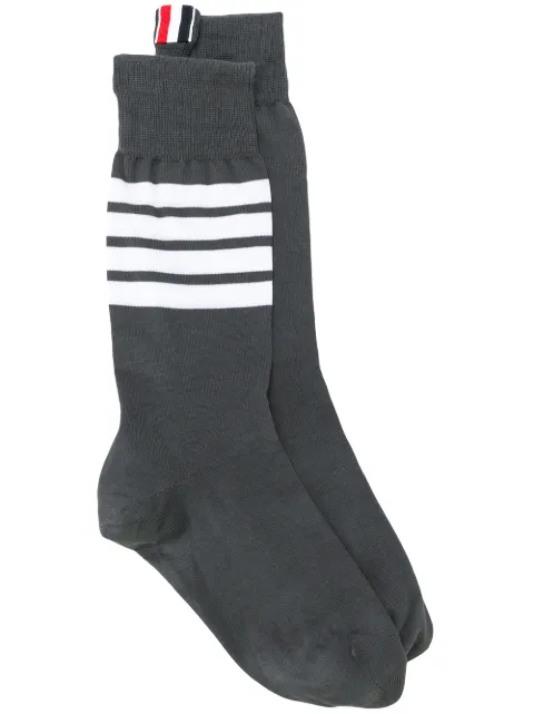 Thom Browne 4-Bar socks Grey FAS020B01690