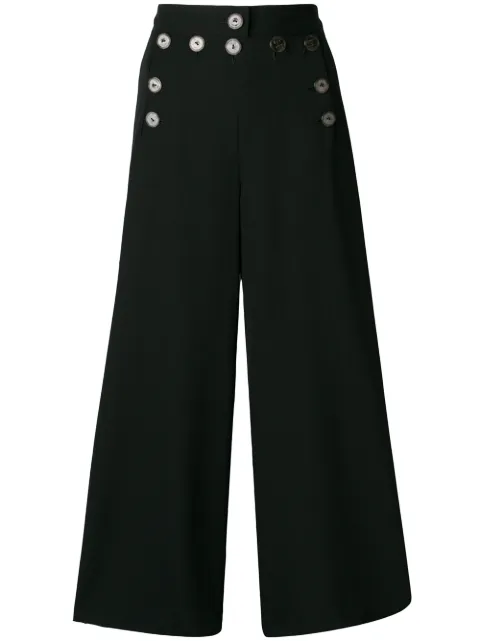 Jean Paul Gaultier Pre-Owned Sailor trousers Black JPG1768