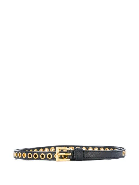Prada eyelet buckle belt Black 1JC1982EH8