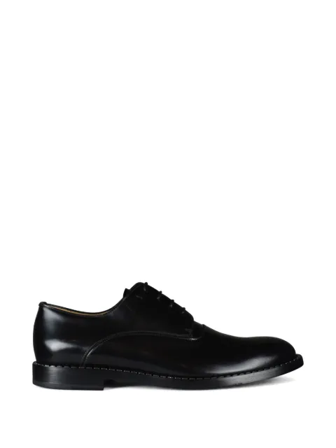 FENDI metallic trim oxford shoes Black 7L0965PJQ