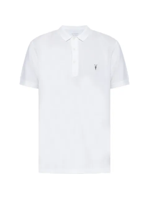 AllSaints Reform polo shirt White MD051H