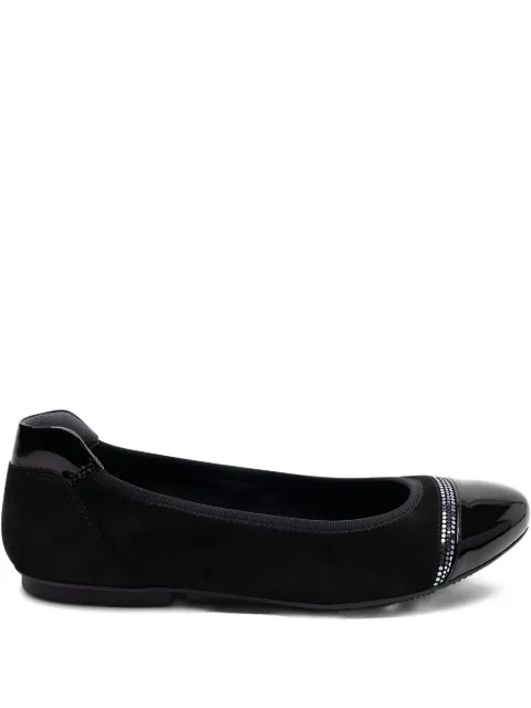 Hogan sequinned ballet flats Black HXW1440Y77025Q