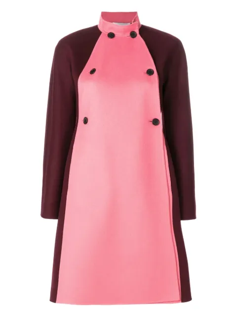Valentino Garavani color-blocked coat Pink BCA28615E