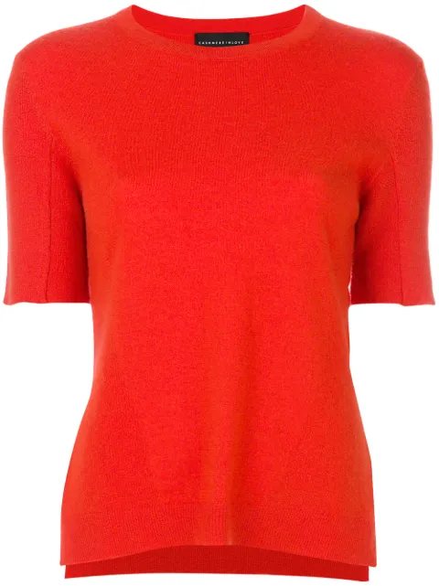 Cashmere In Love Sahar knitted top Yellow SAHAR