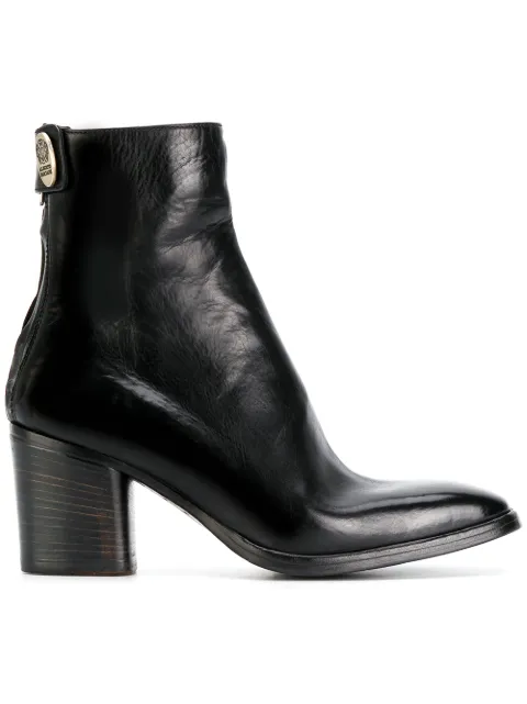 Alberto Fasciani mid heel ankle boots Black URSULA46030
