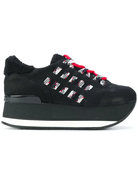 Hogan platform sneakers Black GYW3280J720HTB999