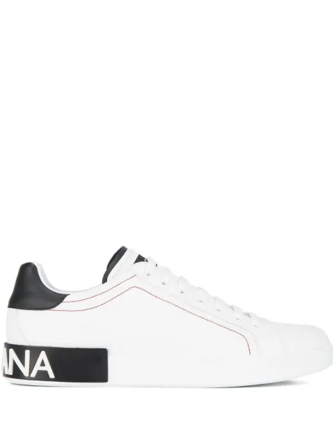 Dolce & Gabbana Portofino lace-up sneakers White CS1587AH526