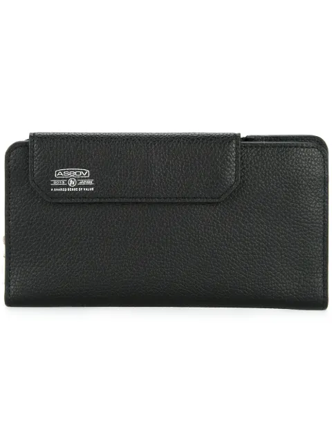 As2ov Shrink long wallet Black 08170010