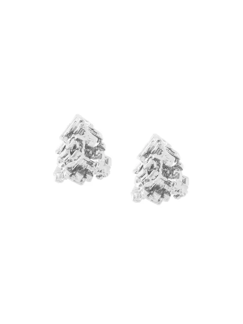 Coup De Coeur Vortex stud earrings Silver SILVERVORTEXSTONESTUDEARRINGS
