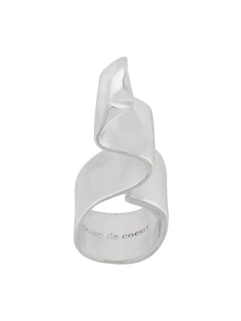 Coup De Coeur Wave ring Silver SILVERWAVERING
