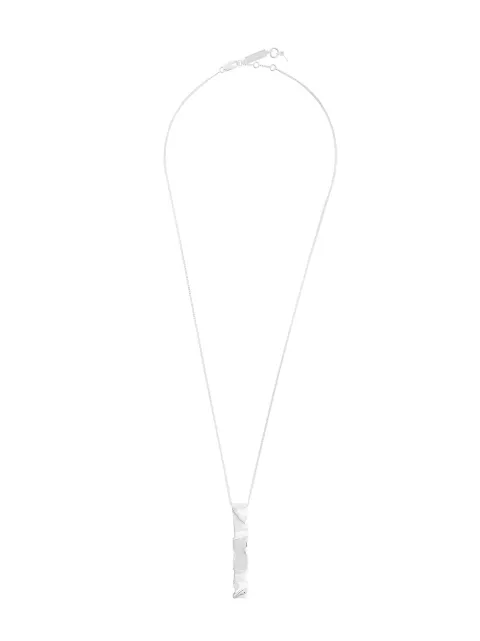 Coup De Coeur Wave pendant necklace Metallic SILVERWAVEPENDANT