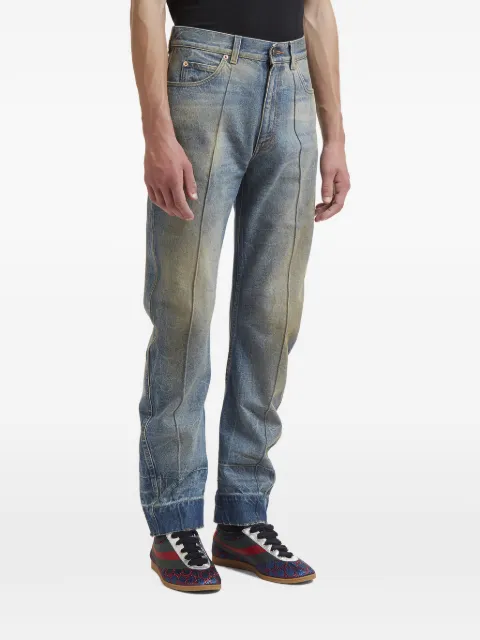 Gucci stone-washed jeans Blue 488183XD641