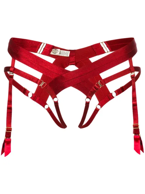 Bordelle suspender belt Red BO05K2RD