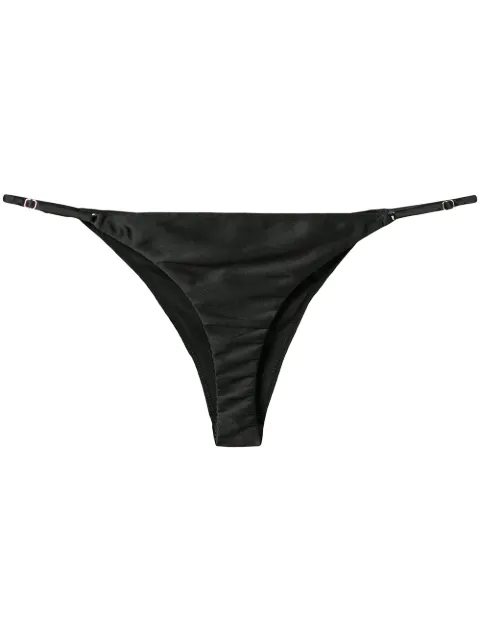 Fleur Du Mal Luxe silk cheeky Black PY01680100