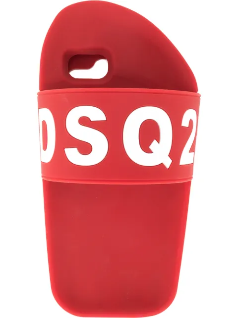 DSQUARED2 Slipper iPhone 6/7 plus case Red ITM000433700001